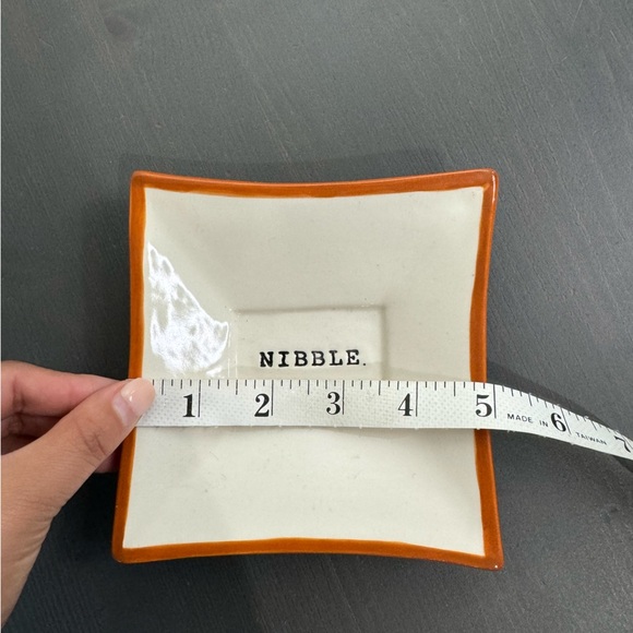 Rae Dunn Vintage Square Small Nibble Bowl - Picture 4 of 5